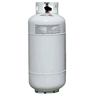 Pressure Pro MAN1220, Propane Tank Cylinder, 40 lbs or 9.2 gallons